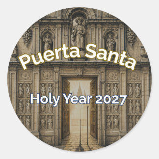 Camino Puerta Santa Ano Santo 2027 Adesivo