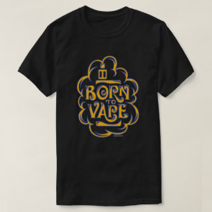 Camisa Ω VAPE Nascer para Vape Dourada Blue Vape