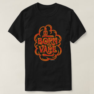Camisa Ω VAPE   Nascer para Vape Red DARK VapeGoat