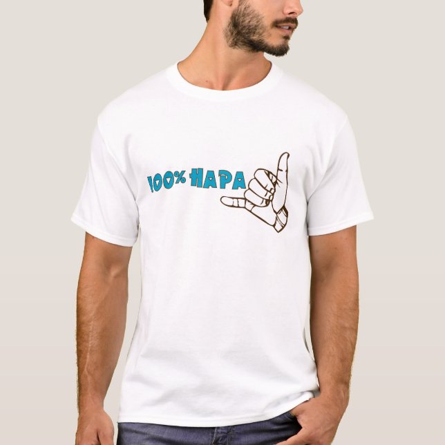 Camisa 100% de Hapa (Frente)