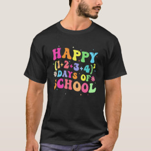 Camisa 100 Dias De Escola Equação Matemática Ensin