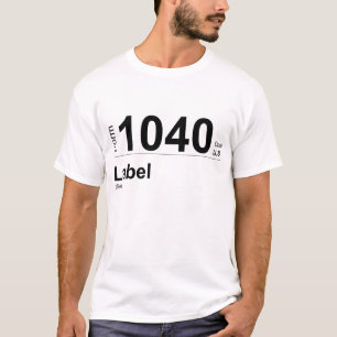 CAMISA 1040 DO IRS