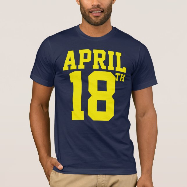 Camisa 18 de abril (Frente)