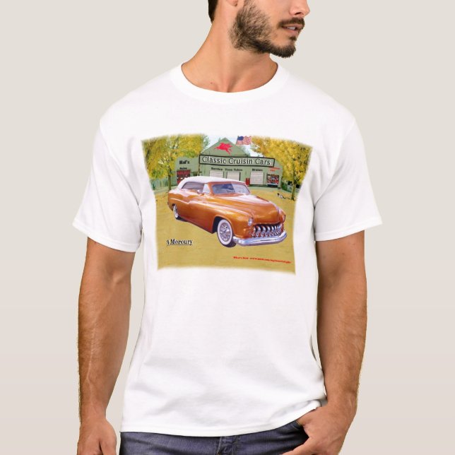 Camisa 1951 clássica de Mercury dos carros de (Frente)