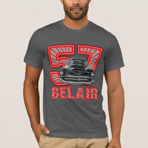 Camisa 1957 do Chevy Belair dos homens