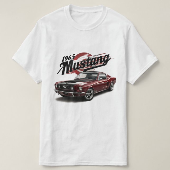 camisa 1965 mustang (Frente do Design)