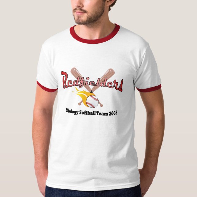 Camisa 2008 da equipe do softball da biologia (Frente)