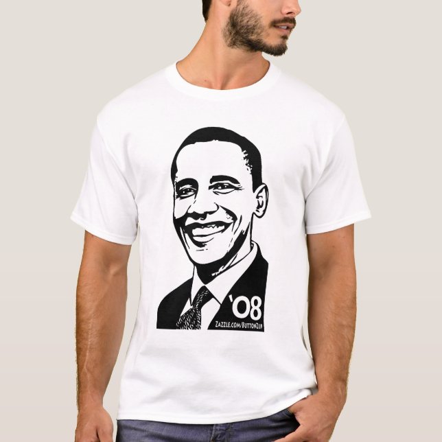 Camisa 2008 de Barack Obama (Frente)