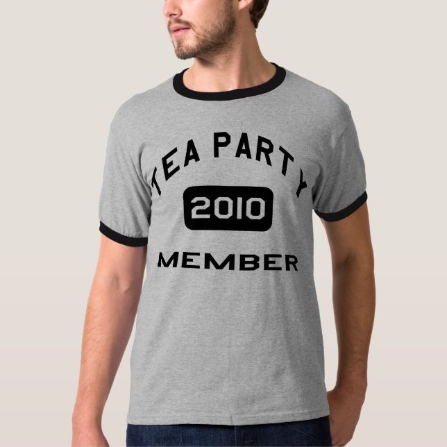 Camisa 2010 do membro de tea party (Frente)