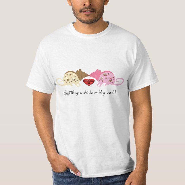 Camisa 2011 do dia do rato do mundo (Frente)