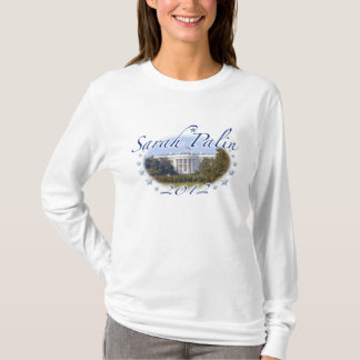 Camisa 2012 branca da casa de Sarah Palin