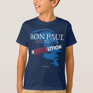 Camisa 2012 da revolução de Ron Paul