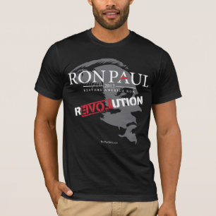 Camisa 2012 da revolução de Ron Paul