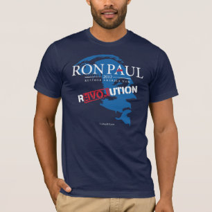 Camisa 2012 da revolução de Ron Paul