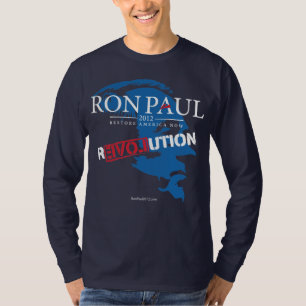 Camisa 2012 da revolução de Ron Paul