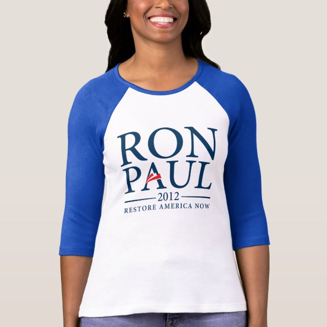 Camisa 2012 de Ron Paul (Frente)