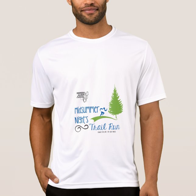 Camisa 2013 do funcionamento da fuga de noite de (Frente)