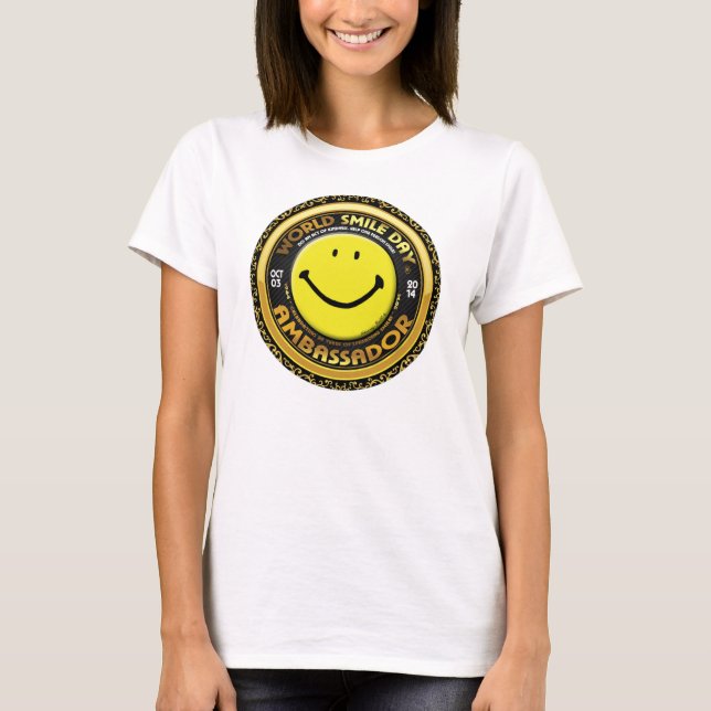 Camisa 2014 do embaixador de Day® do sorriso do (Frente)