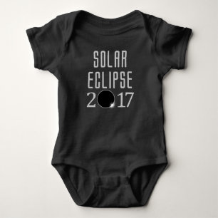 Camisa 2017 do bebê do eclipse solar do eclipse d