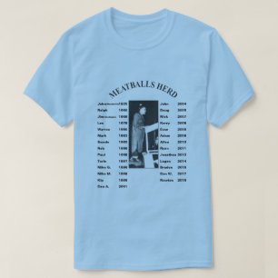 Camisa 2018 dos Meatballs da montanha do cervo