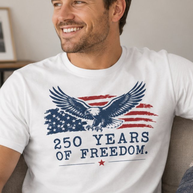 Camisa 250 Anos de Liberdade (Criador carregado)
