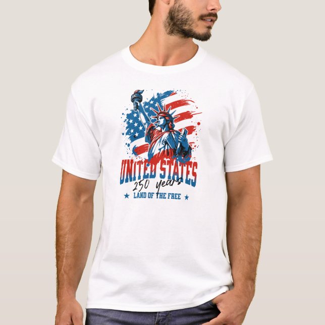 Camisa 250 Anos Estados Unidos (Frente)