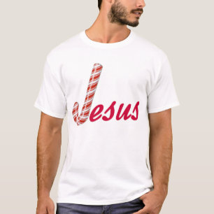 Camisa 2 do bastão de doces de Jesus