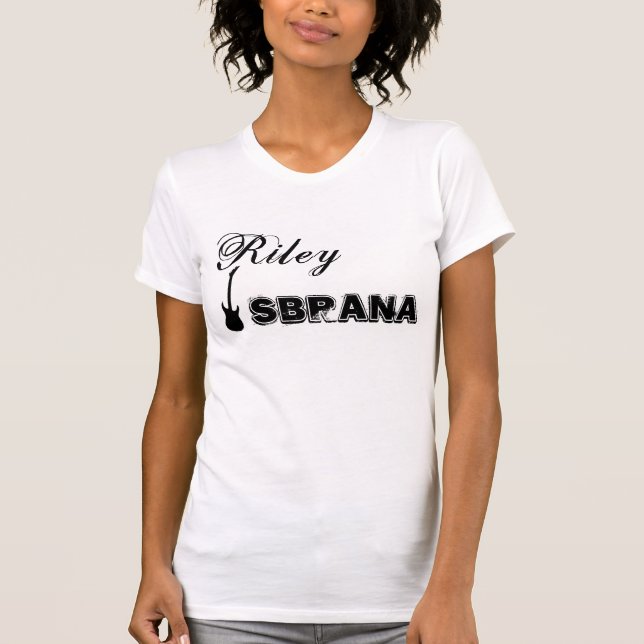 Camisa #2 do t das mulheres de Riley Sbrana (Frente)