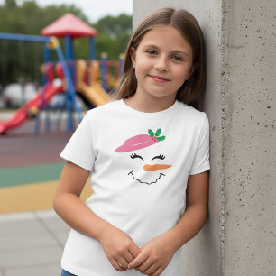 Camisa 2T para Crianças com Rosto Sorridente de Bo