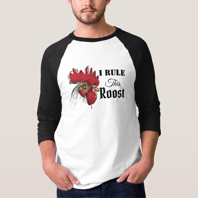 Camisa 3/4 Capa Baseball Superior-I masculino (Frente)