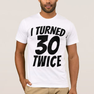 CAMISA 60º ANIVERSÁRIO COMPLETADOS 60 DUAS VEZES