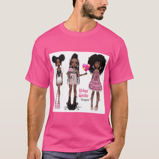 Camisa 8 de vampiros góticos urbanos (Frente)