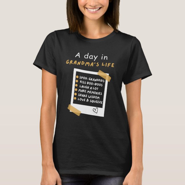 Camisa A Dia da Vovó (Frente)