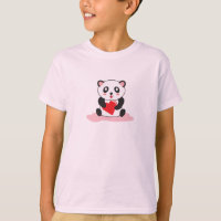 Camisa Abregada De Panda Bonita - Teto De Presente