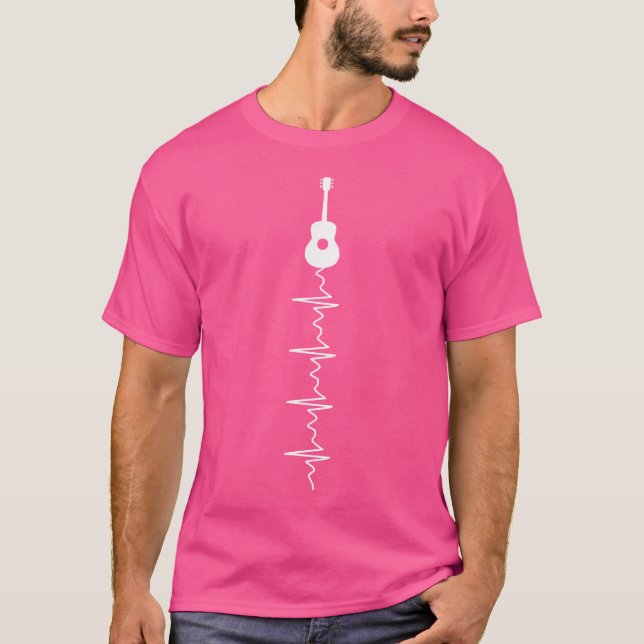 Camisa Acústica De Pulso De Violão Para Mulheres (Frente)
