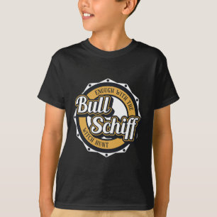 Camisa Adam Bull Schiff Pescoço de Lápis Retro Tru