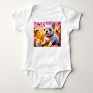 Camisa Adorável de Bebê Cachorro - Perfeita para P