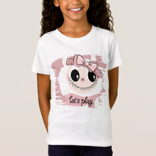 Camisa Adorável De Crianças Inspiradas No Labubu -