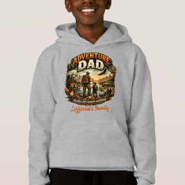Camisa Adventure Dad – Acampamento ao Ar Livre Vin