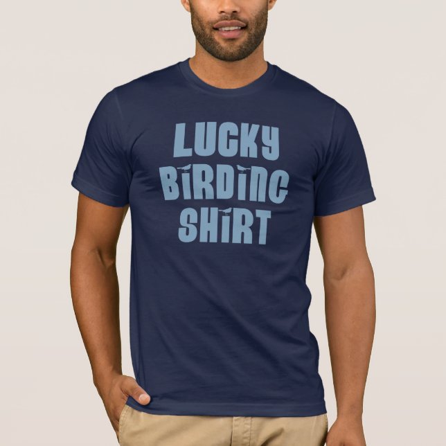 Camisa afortunada de Birding (Frente)