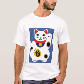 Camisa afortunada do gato (homens)