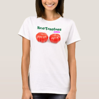 Camisa agradável dos tomates T para a consciência