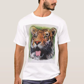Camisa Airbrushed do tigre