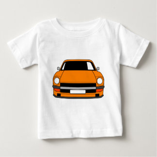 Camisa alaranjada de Nissan 240z T
