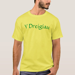 Camisa amarela "Y Dreigiau" Wales