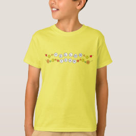 Camisa Amarelo da Guerra de Cor