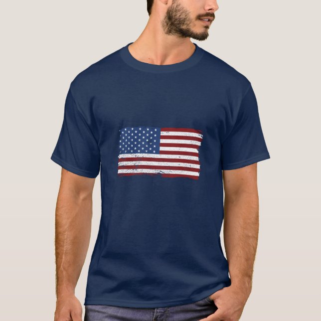 Camisa American Flag T (Frente)