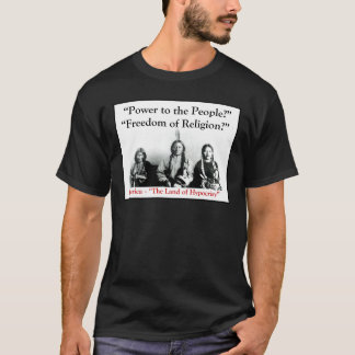 Camisa americana da hipocrisia