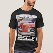 Camisa americana do carro do músculo