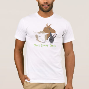 Camisa americana do roupa do logotipo do Bingo